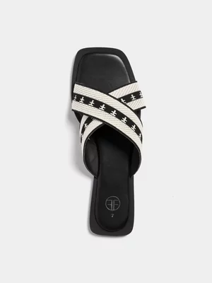 FF Cross Over Slip On Sandals
