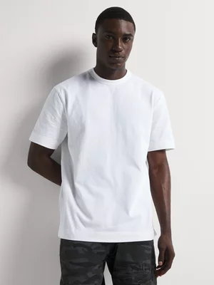 Markham Men's Sueded White T-Shirt 