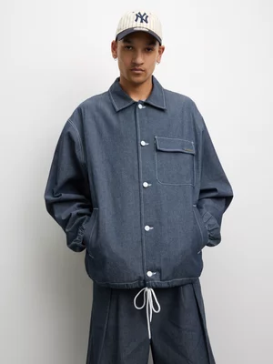 Archive Men's Chambray Lined Blue Jacket