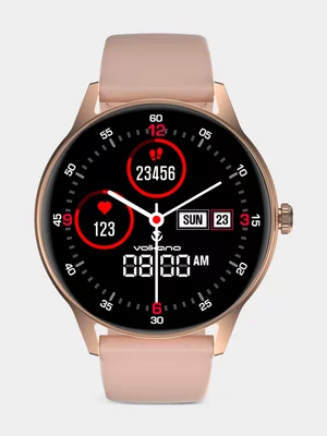 Volkano Fit Soul Series Gold Smart Watch