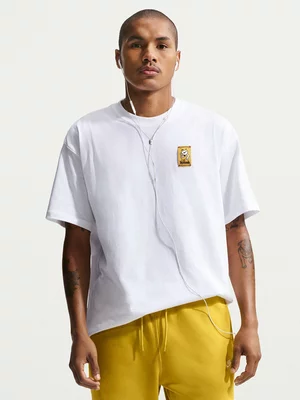Nike Men's Nsw Cafe Swoosh Van White T-shirt