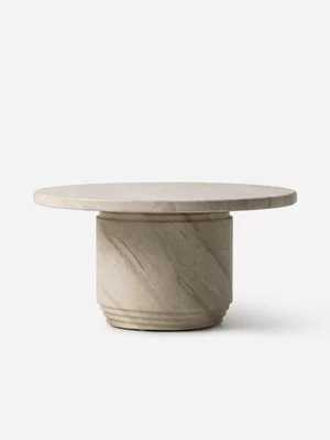 Miya Outdoor Coffee Table Round Short Ivory