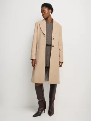 Lined Melton Coat