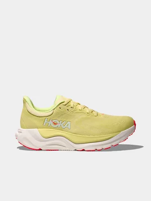 Hoka Womens Arahi 8 Sunlight/Neon Yuzu Running Shoes 