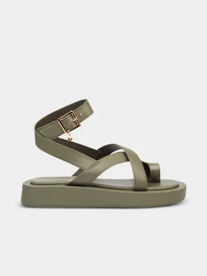 Women's Viabeach Khaki Coconut 7 Sandals