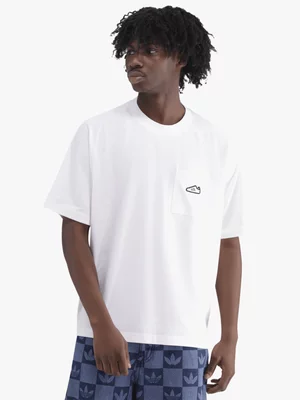 adidas Originals Men's Pocket White T-shirt
