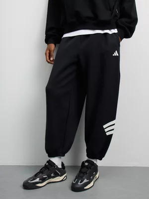 adidas Women's Future Icons 3-Stripes Black Trackpants