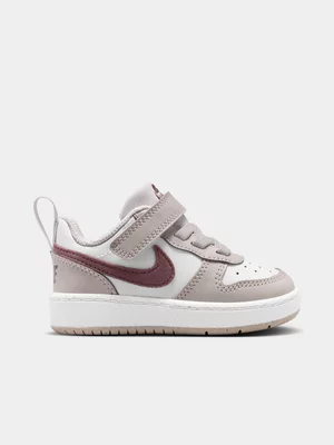 Nike Junior Infant Court Borough Low Essential Grey/Taupe Sneakers 