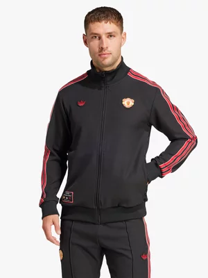 adidas Manchester United Originals Icon Black/Red Track Top