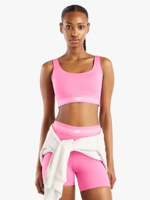 New Balance Womens AC Train Pink Sports Bra