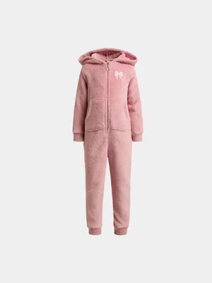 Exact Younger Girl's Pink Onesie 