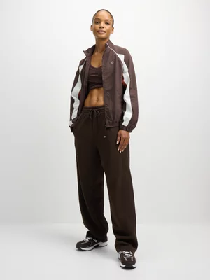TS Womens Dynamic Fleece Chocolate Barrel Leg Jogger