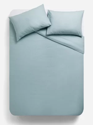 Jet Home Grey Mist Poly Cotton Duvet Cover Set