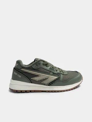 Mens Hi-Tec Badwater Green/Milk 