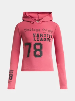 Girls Rib Hoody