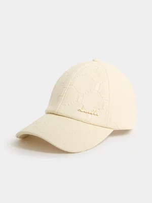 Luella Embossed Peak Cap