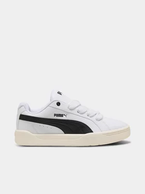 Mens Puma Park Lifestyle Easy White/Black Sneaker