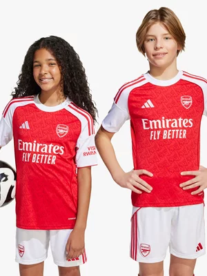 adidas Youth Arsenal Home 25/26 Red/White Stadium Jersey