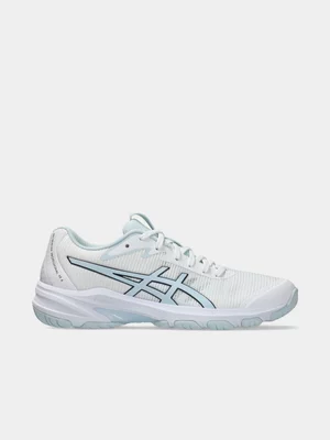 ASICS Womens Gel-Netburner Professional FF 4 White/Sky Netball Shoes