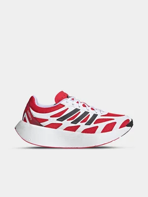 adidas originals Men's Adizero Aruku White/Red Sneaker