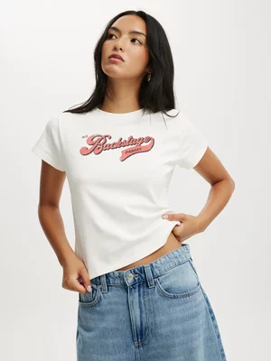 Women's Cotton On White Baby Graphic T-shirt