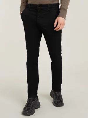 G-Star Men's Skinny Black Chino 3.0 Pants