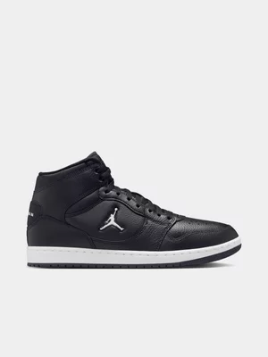 Jordan Men's Acess Court Mid Black Sneaker