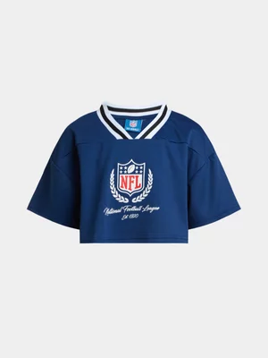 Jet Teen Girls Navy Nfl T-Shirt
