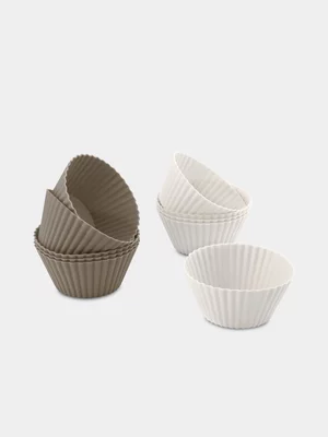 Kitchen Think Silicone Medium Muffin Cups 10Pc