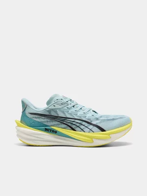 Puma Mens Deviate Nitro 4 Baltic Sea Running Shoes