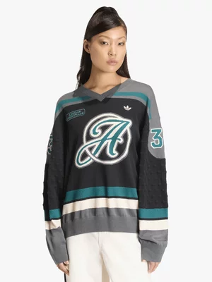 adidas Originals Women's Oversized Black Jersey