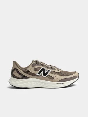 Mens New Balance Arishi Brown/White Sneaker