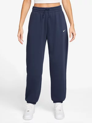 Nike Womens Sportswear Phoenix Fleece Oversized Midnight Navy/Sail Jogger