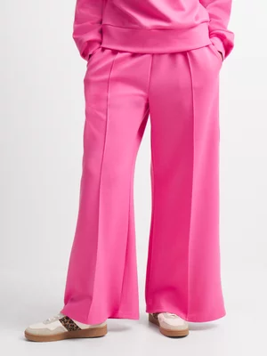 Jet Women's Pink Luxe Wide Leg Active Pants