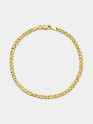 Yellow Gold Vermeil Curb Bracelet