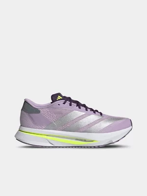 adidas Womens Adizero SL2 Plum/Silver Metallic Running Shoes