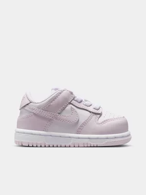 Nike Toddlers Dunk Low White/Violet Sneaker