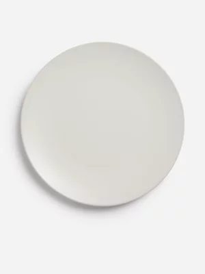 Jet Home Milk Stoneware Dinner Plate