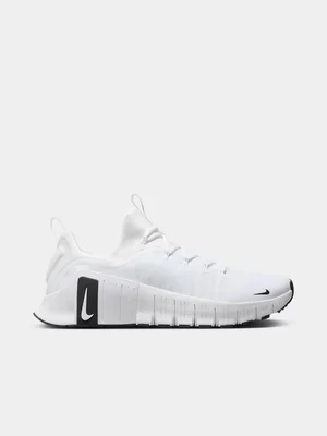 Nike Mens Free Metcon 6 White/Black Training Shoes 