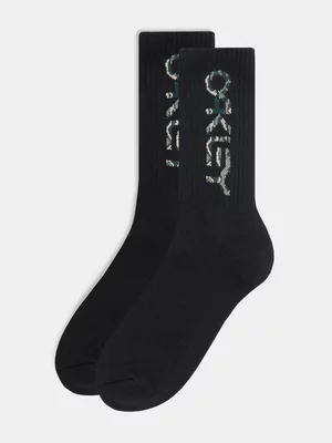 Men's Oakley Black B1B Socks 2.0 3 Pack Socks
