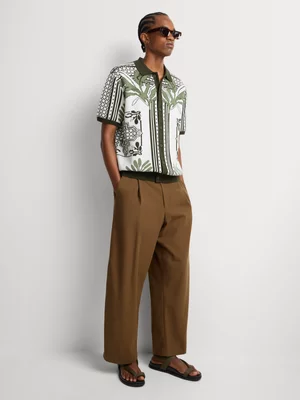 Markham Men's Foliage Multicolour Knitwear