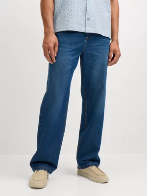 Jet Men's Dark Blue Fashion Denim Jean