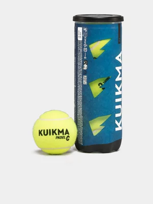 Decathlon Pressurised Padel Control Balls 3 Pack