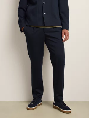 Fabiani Men's Navy Co-Ord Poly Trousers
