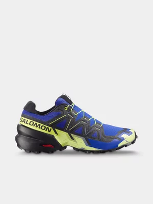 Salomon Mens Speedcross 6 Blue/Green Trail Running 