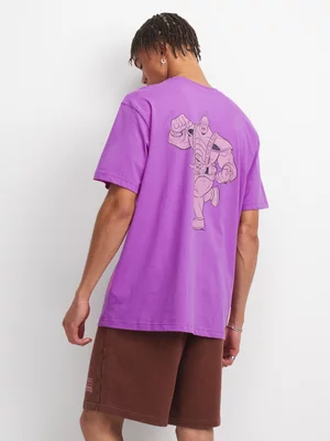 Puma x TMNT Men's Purple T-Shirt