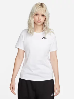 Nike Women's NSW Club Essentials White T-Shirt
