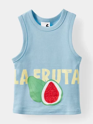 Cotton On Kids Girl Blue Angela Tank Top
