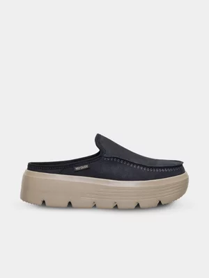 Women's HEYDUDE Austin Edge Leather Black