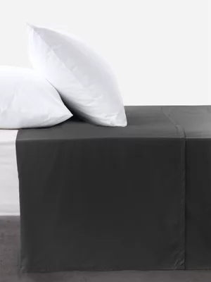 Volpes Supima Cotton 450TC Granite Flat Sheet